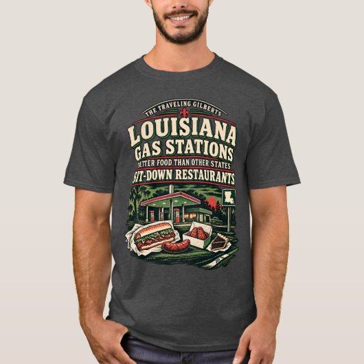 旅するギルバート一家 Tシャツ (正面)