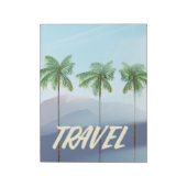 旅するヤシの木 ノートパッド (回転)