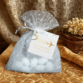 旅する結婚 飛行機とハート 現代の航空 フェイバータグ