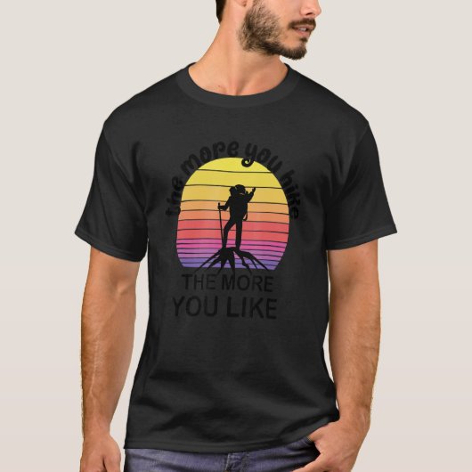 旅すれば旅するほど好きになる Tシャツ (正面)