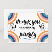 旅に出ていただき有難う ポストカード (正面/裏面)