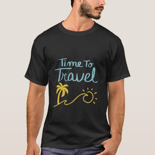 旅に出よう Tシャツ (正面)