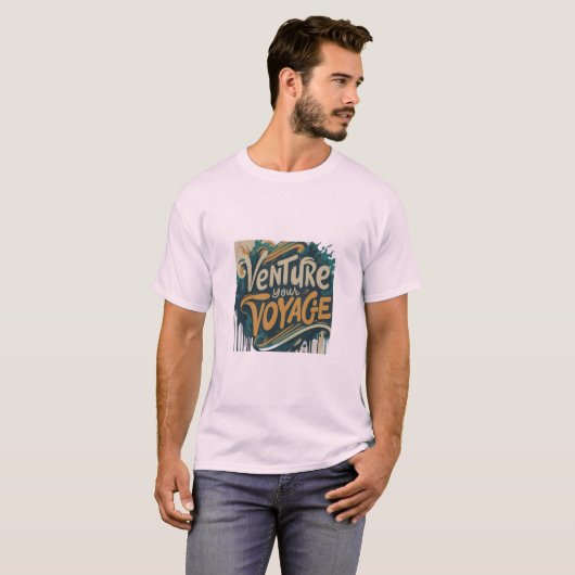 旅に出る Tシャツ (正面フル)