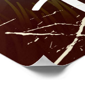 旅に出ろ！月のヴィンテージ漫画のポスターを訪れる ポスター (角)