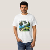 旅のはじめ | トレッキング Tシャツ (正面フル)