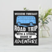旅のアート ロードトリップと冒険 招待状 (スタンド正面)