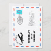 旅のインスピレーションを込めた招待状 招待状 (正面)