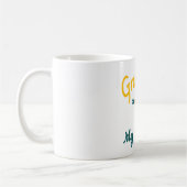 旅のカスタマイズに感謝 コーヒーマグカップ (左)