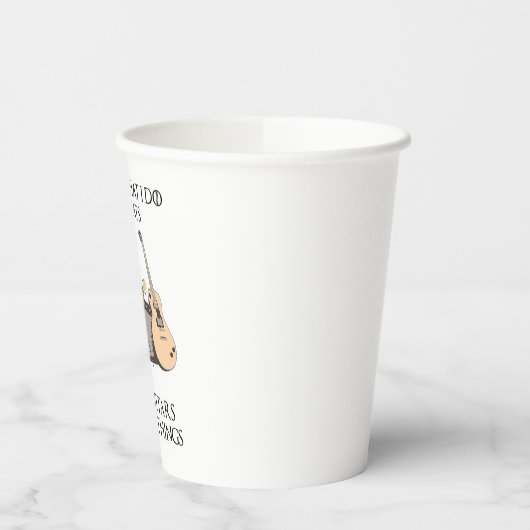 旅のギターで猫を飼うのはそ遊のこと 紙コップ (左)