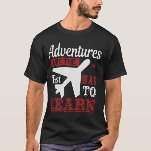 旅のスローガン Tシャツ (正面)
