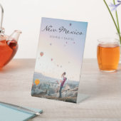 旅のテーマ結婚の表番号（写真付き） 台座サイン (インサイチュ)