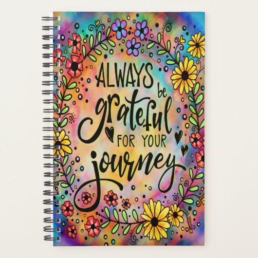 旅のフローラに感謝感動的 プランナー手帳 (正面)