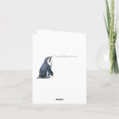 旅のリトルペンギン,グリーティングカード シーズンカード (裏面)