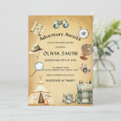 旅の冒険が赤男女兼用ちゃんシャワーを待つ 招待状 (スタンド正面)