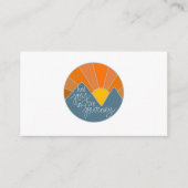 旅の喜びを見つける エンクロージャーカード (正面)