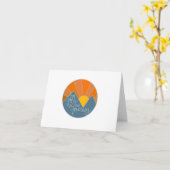 旅の喜びを見つける カード (黄色い花)