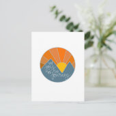 旅の喜びを見つける ポストカード (スタンド正面)