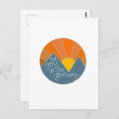 旅の喜びを見つける ポストカード (正面/裏面)