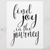 旅の喜びを見つける – 感動的引用文 (正面)