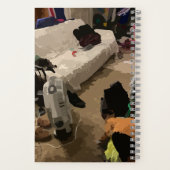 旅の始まりのジャーナル ノートブック (裏面)