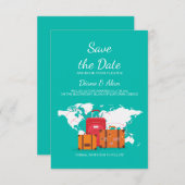 旅の始まりを告げる Save The Date 発表 セーブザデート (正面/裏面)