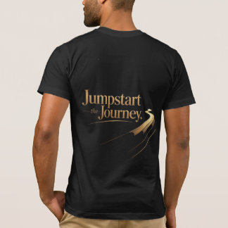 旅の始まりモチベーショナルTシャツ Tシャツ
