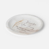 「旅の宝物」、フォスター気にシャワー ペーパープレート (アングル)