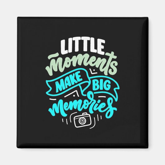 旅の思い出フォトグラファー マグネット (正面)