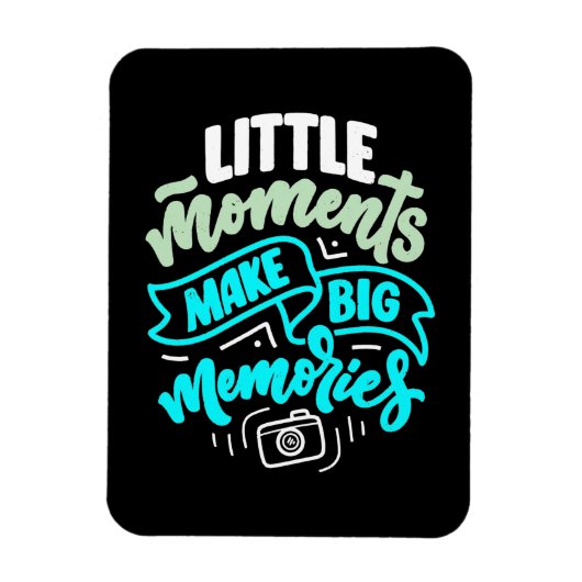 旅の思い出フォトグラファー マグネット (縦)