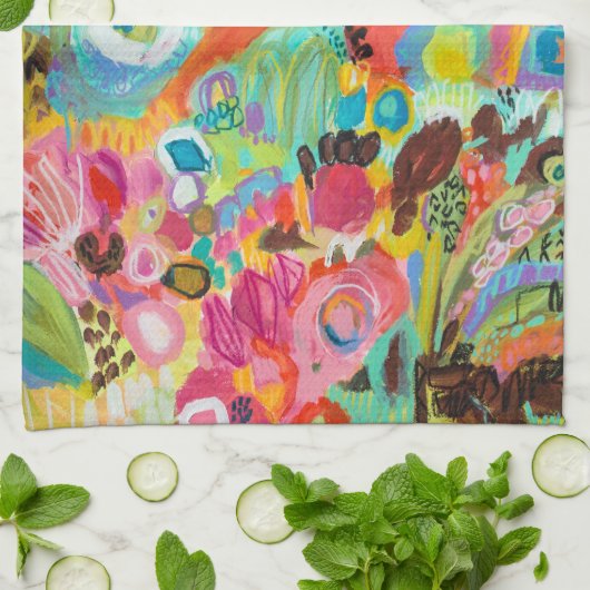 旅の愛 キッチンタオル (折り畳み)