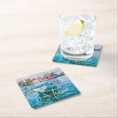 旅の愛 スクエアペーパーコースター (インサイチュ)