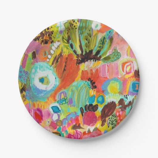 旅の愛 ペーパープレート (正面)