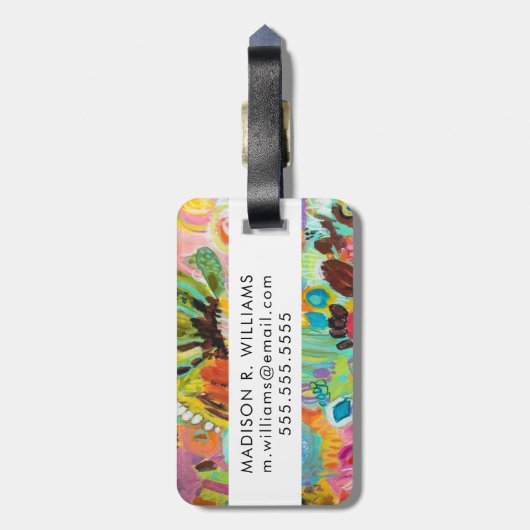 旅の愛 ラゲッジタグ (裏面縦)