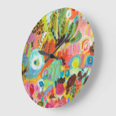 旅の愛 ラージ壁時計 (傾斜)