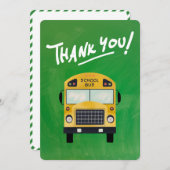 旅の感謝してい旅:祝私たちのスクールバスヒーロー (正面/裏面)