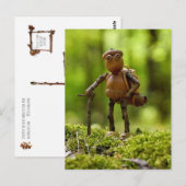 旅の放浪者。サマーキャンプ ポストカード (正面/裏面)