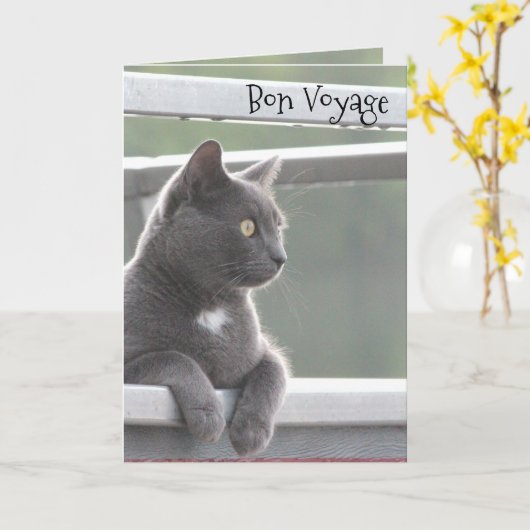 旅の旅を安全に カード (黄色い花)