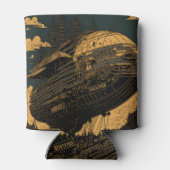 旅の時間:スティームパンク飛行船 缶クーラー (裏面)