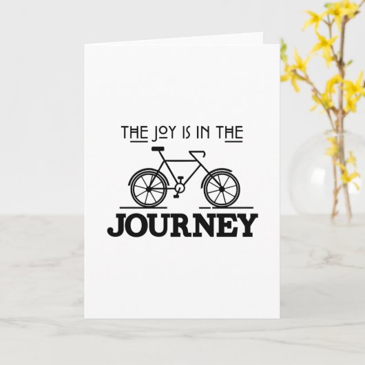 旅の楽しみ カード (黄色い花)