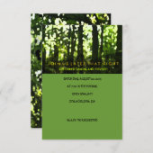 旅の水彩画 バー ミッツヴァ パーティー カード (正面/裏面)