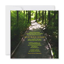 旅の水彩画 バー ミッツヴァ 招待状