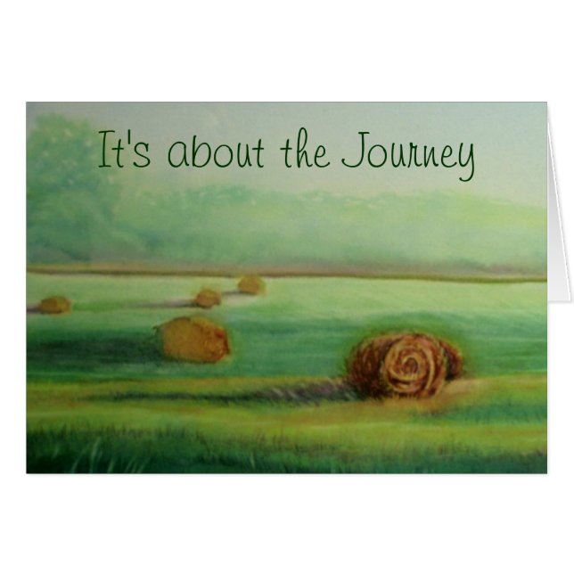 旅の水色の風景かわいらしについて (正面横)