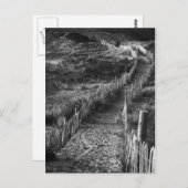 旅の終わり、バンサム、デボン ポストカード (正面/裏面)