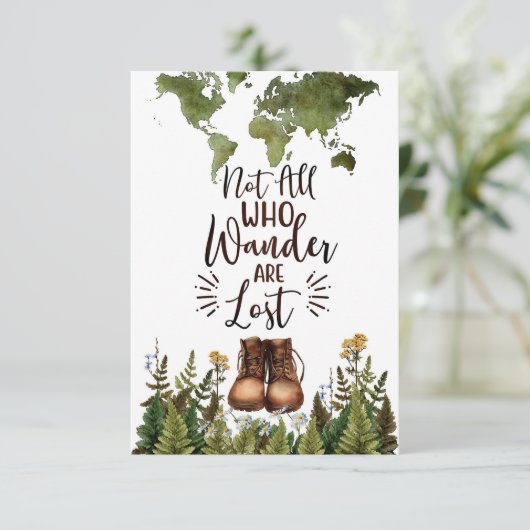 旅の芸術は歩き回るすべてではない失った 出欠カード (スタンド正面)