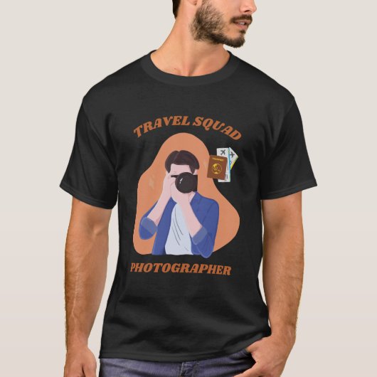 旅の記録係 Tシャツ (正面)