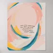 「旅の途中はどこへでも…」 ポスター (正面)