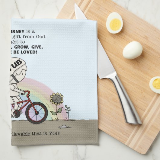 旅はギフト キッチンタオル (四つ折り)