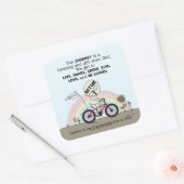 旅はギフト スクエアシール (封筒)