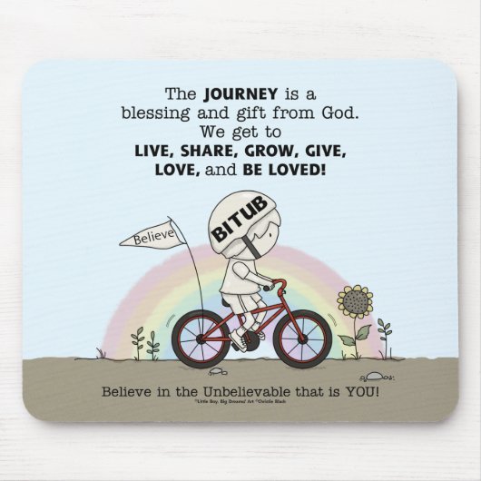 旅はギフト マウスパッド (正面)