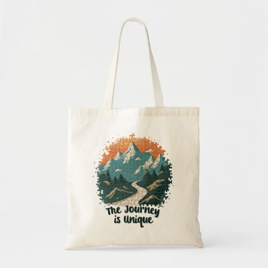 旅はユニーク トートバッグ (正面)